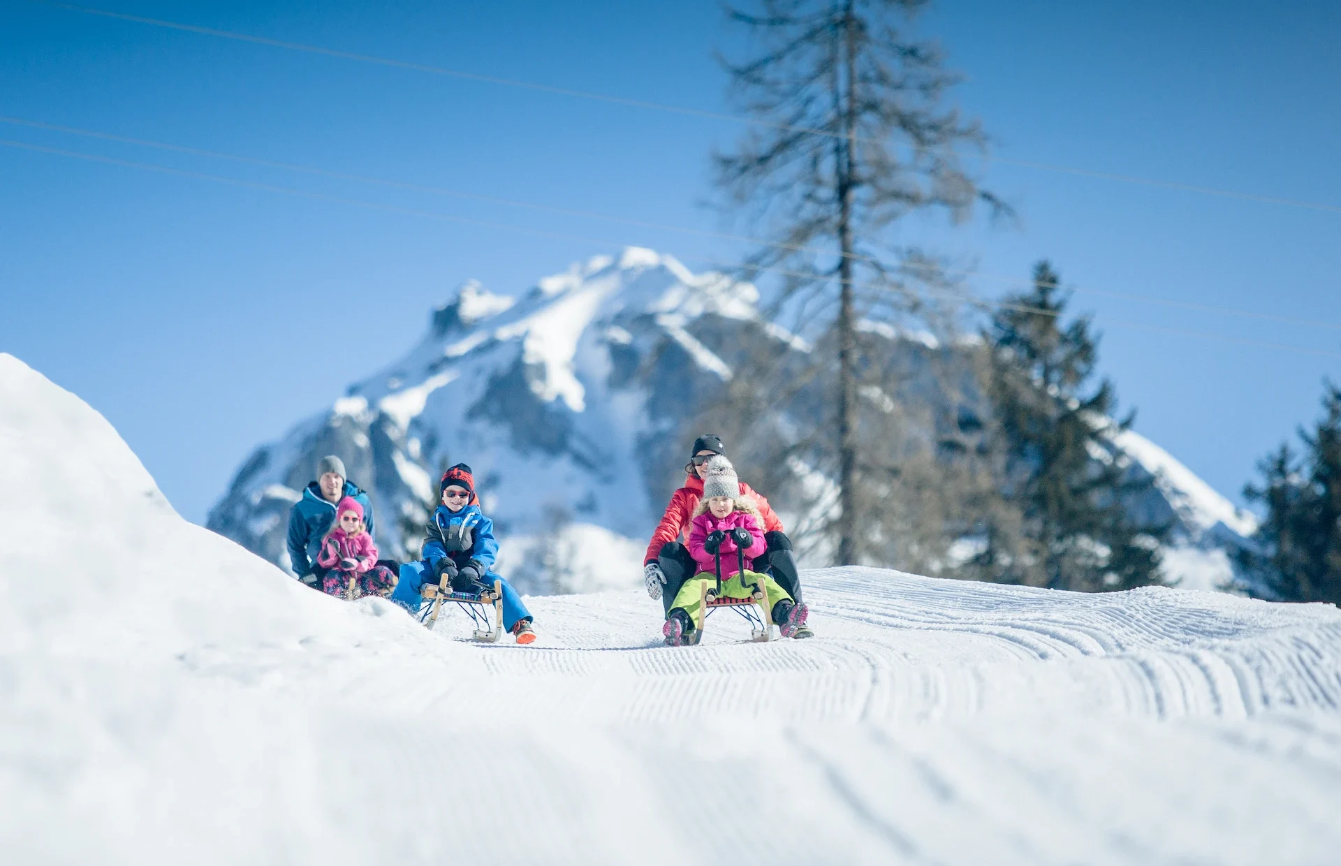 Rodeln in Obertauern